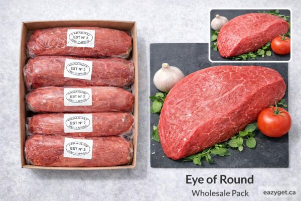 Eye of Round – Halal Wholesale Pack